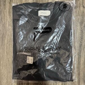 Public Supply Men’s Oversized Fit Tee Anthra Charcoal Gray